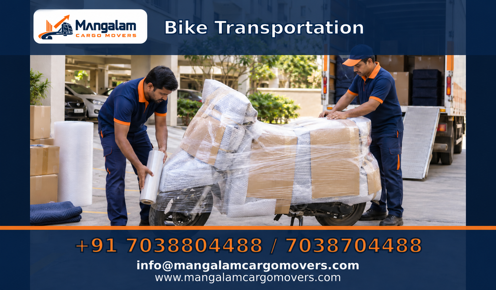 Bike Transportation — Mangalam Cargo Movers